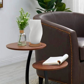 Zenply lamp includes LED bulbs and a sturdy non-slip base for surface protection.
