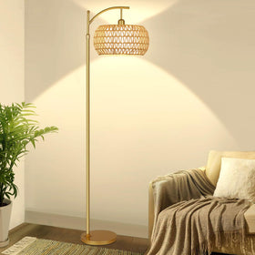 ZECOXOL floor lamp as a stylish living room accent
