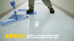 Zep Stain Resistant Floor Sealer for no-wax vinyl protects without altering appearance