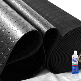 ZERITO heavy-duty coin-grip roll, front view, ideal for garage use and slip resistance.