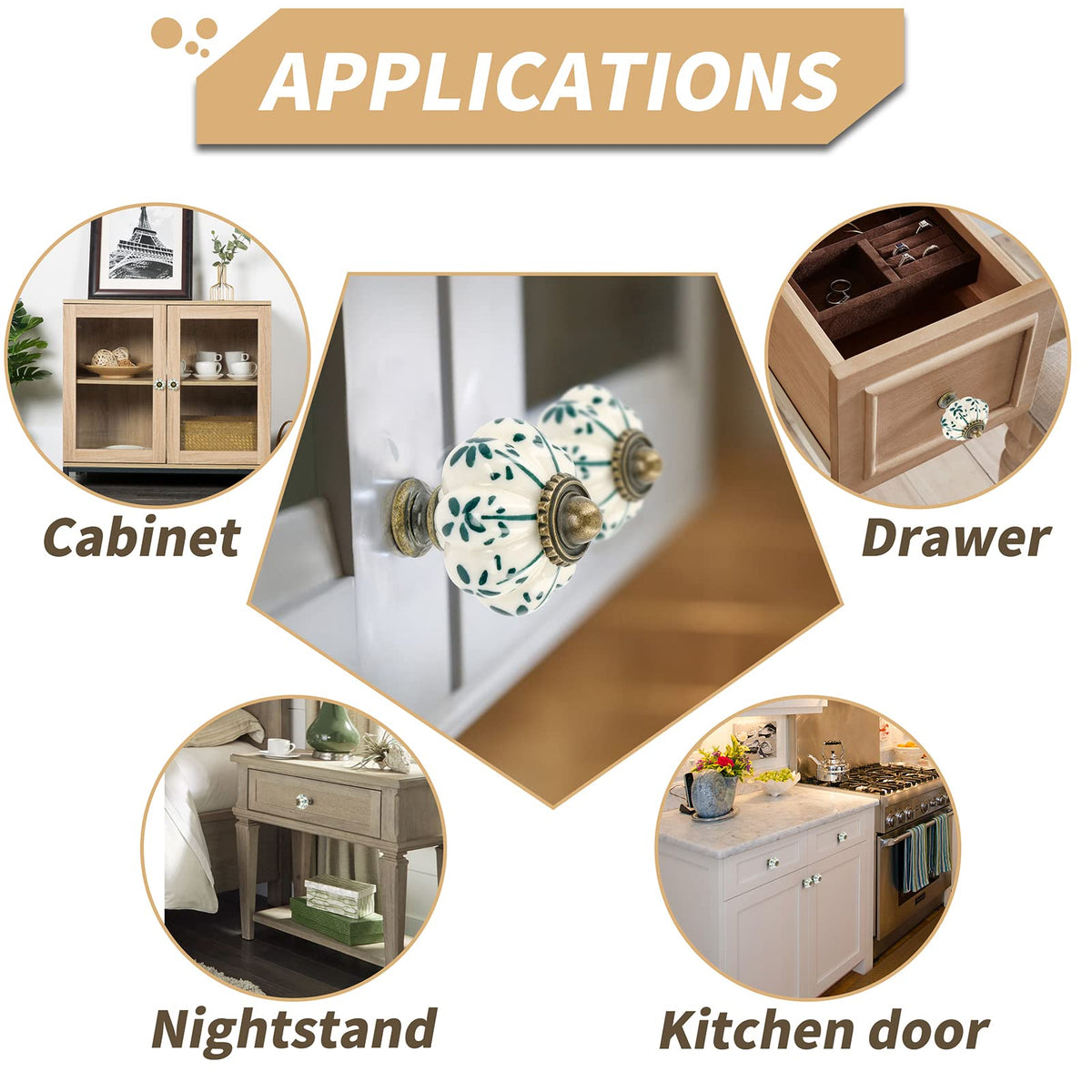 Zernmiarder included screws shown for quick, secure installation