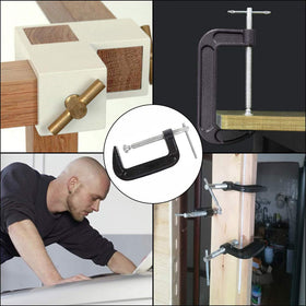 Zeromall padded clamp edges prevent surface damage during setup.
