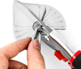 Zeromall multi-angle shear cutters performing a versatile 75-degree cut