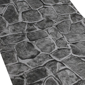 ZeroStage self-adhesive stone wallpaper used as wall panel decor