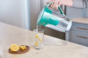 ZeroWater EcoFilter close-up filter mesh illustrating advanced filtration without plastic shell.