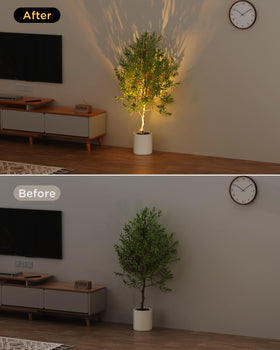 Zetunlo rechargeable LED spotlight with remote control for effortless brightness