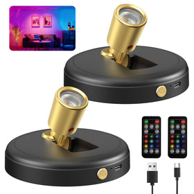 Zetunlo Spot Lights demonstrate long battery life for ambient home accents