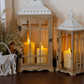 Zevanor real-wax candles with grease-effect finish for authentic warmth