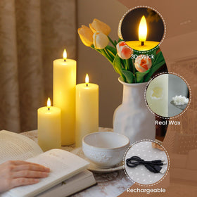 Zevanor remote control for candles to adjust timers and brightness