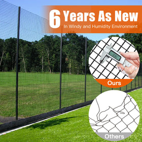Zevemomo galvanized core welded mesh offers strength for long-term fencing.