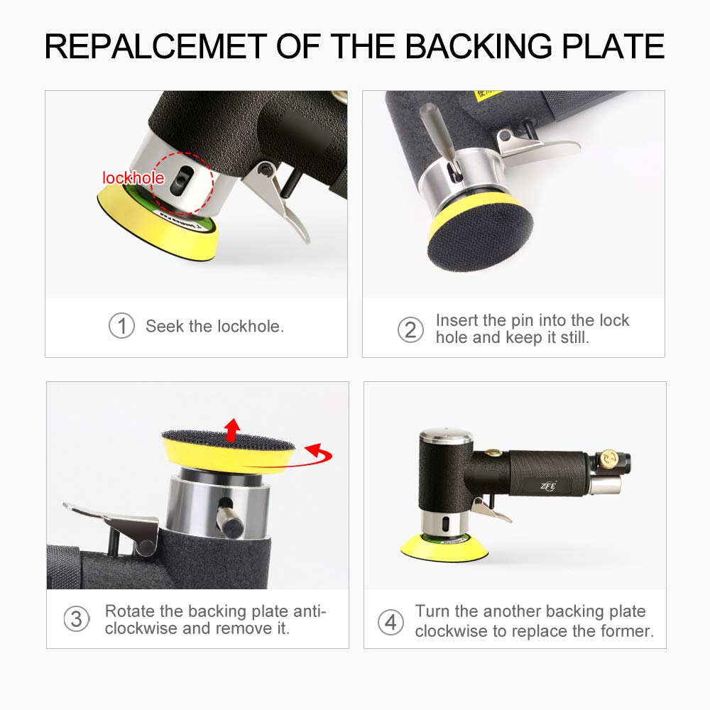 ZFE eccentric double-rotation polishing delivers uniform sheen.
