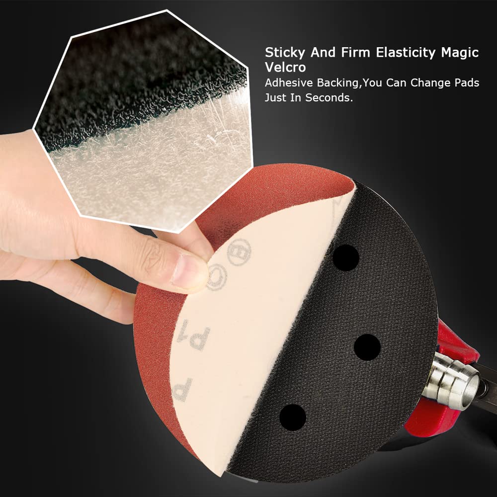 ZFE sandpapers pack covers rough to fine grits for prep work.