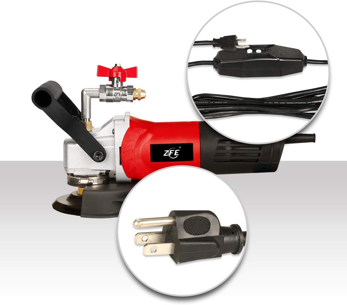ZFE waterproof splash guard keeps work area safer from splashes.