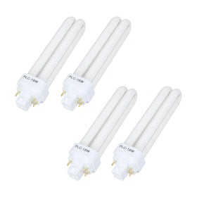 Zfegto four-pack bulbs for Panasonic 4-pin G24q-2 provide energy-efficient illumination.