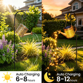 Zfiglum all-weather durable lantern withstands sun and rain while glowing.