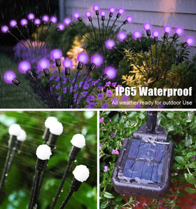 ZFNN waterproof garden decor withstands rain and frost for year-round glow