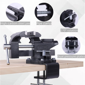ZGJDYSM aluminum jaws with V-grooves grip varied shapes securely.