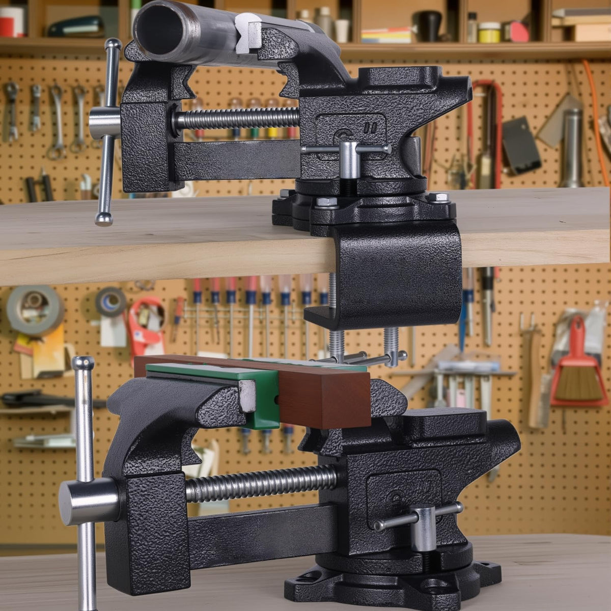 ZGJDYSM rubber jaws prevent scratches on fragile parts.