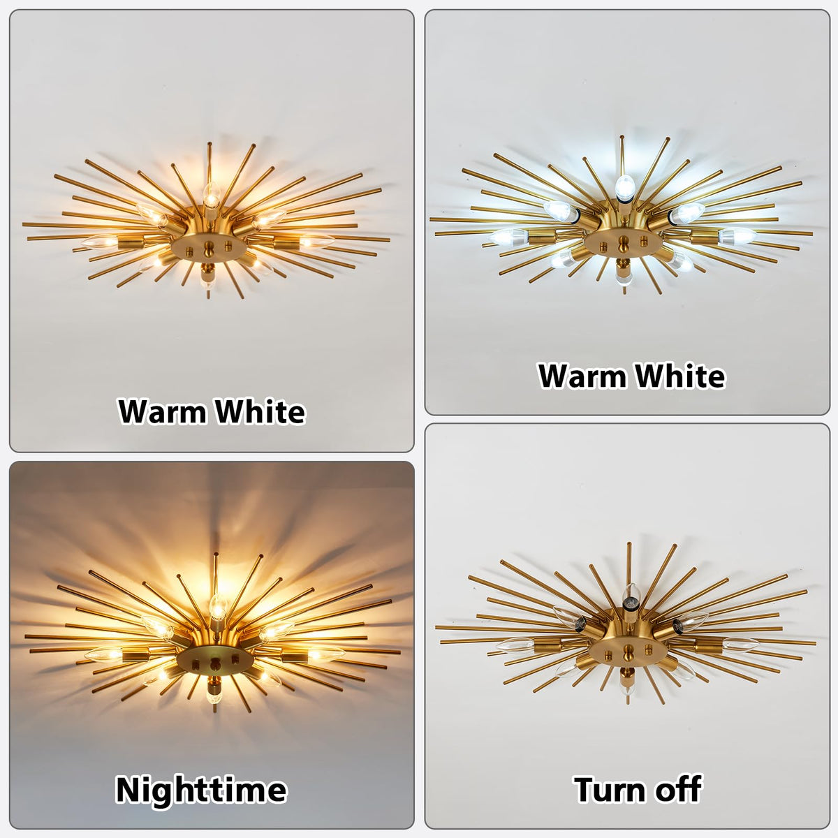 ZGLAOJT warm rustic farmhouse light suits bedrooms and hallways
