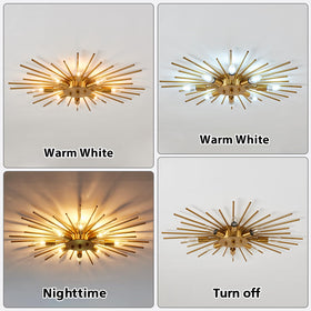 ZGLAOJT warm rustic farmhouse light suits bedrooms and hallways