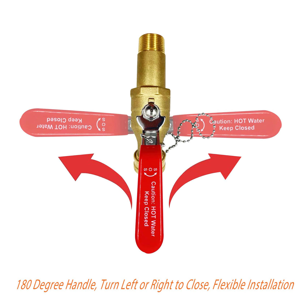 ZGTools cap and thread tape included for quick secure installation