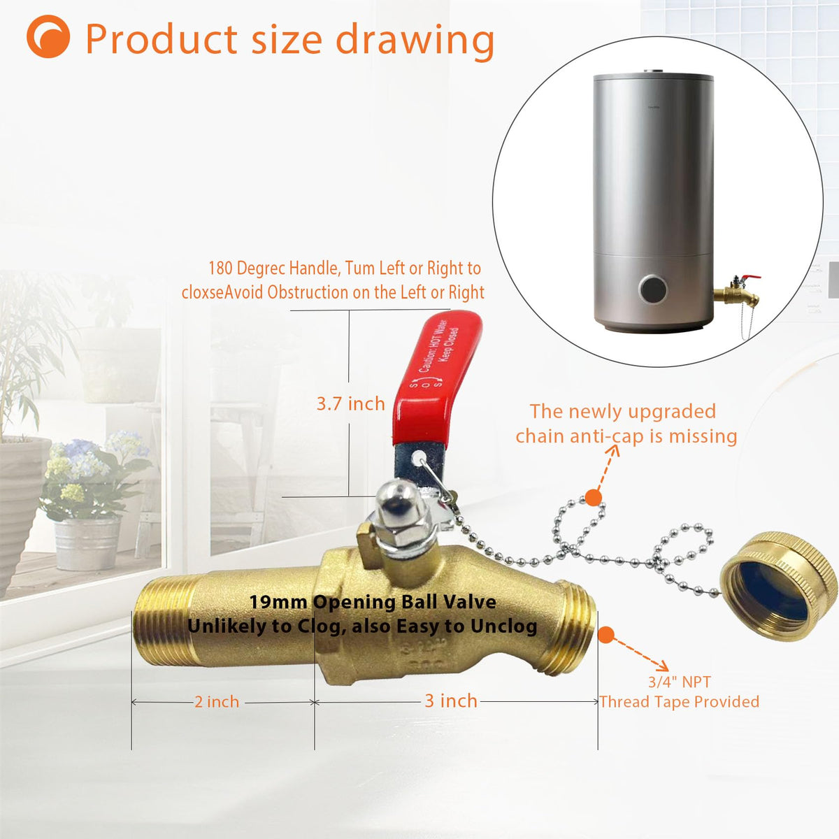 ZGTools brass valve close up highlights durable full-port performance