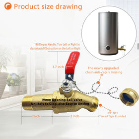ZGTools brass valve close up highlights durable full-port performance
