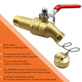 ZGTools lead-free brass material ensures safe reliable valve performance