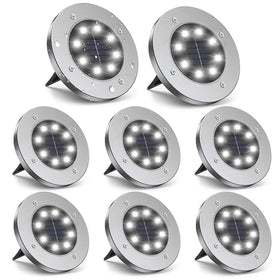 ZGWJ solar ground light with upgraded aluminum body for durable outdoor use.