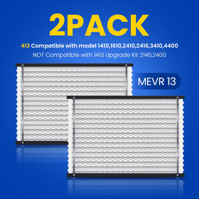 Zhairesy 413 replacement filter two-pack back view shows compact design