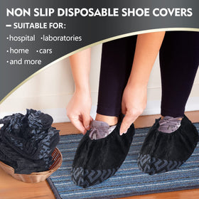 Zhanmai anti-slip design helps prevent slips on carpets and wood.