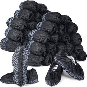 Zhanmai disposable shoe covers with non-slip grip for clean indoor floors.