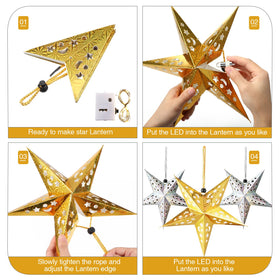 Zhanmai star lanterns suit weddings, parties, and home decor