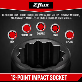 ZHAX 72-tooth quick-release ratchet enables smooth, precise turns