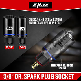 ZHAX 1/4 to 3/8 inch socket adapter broadens tool compatibility