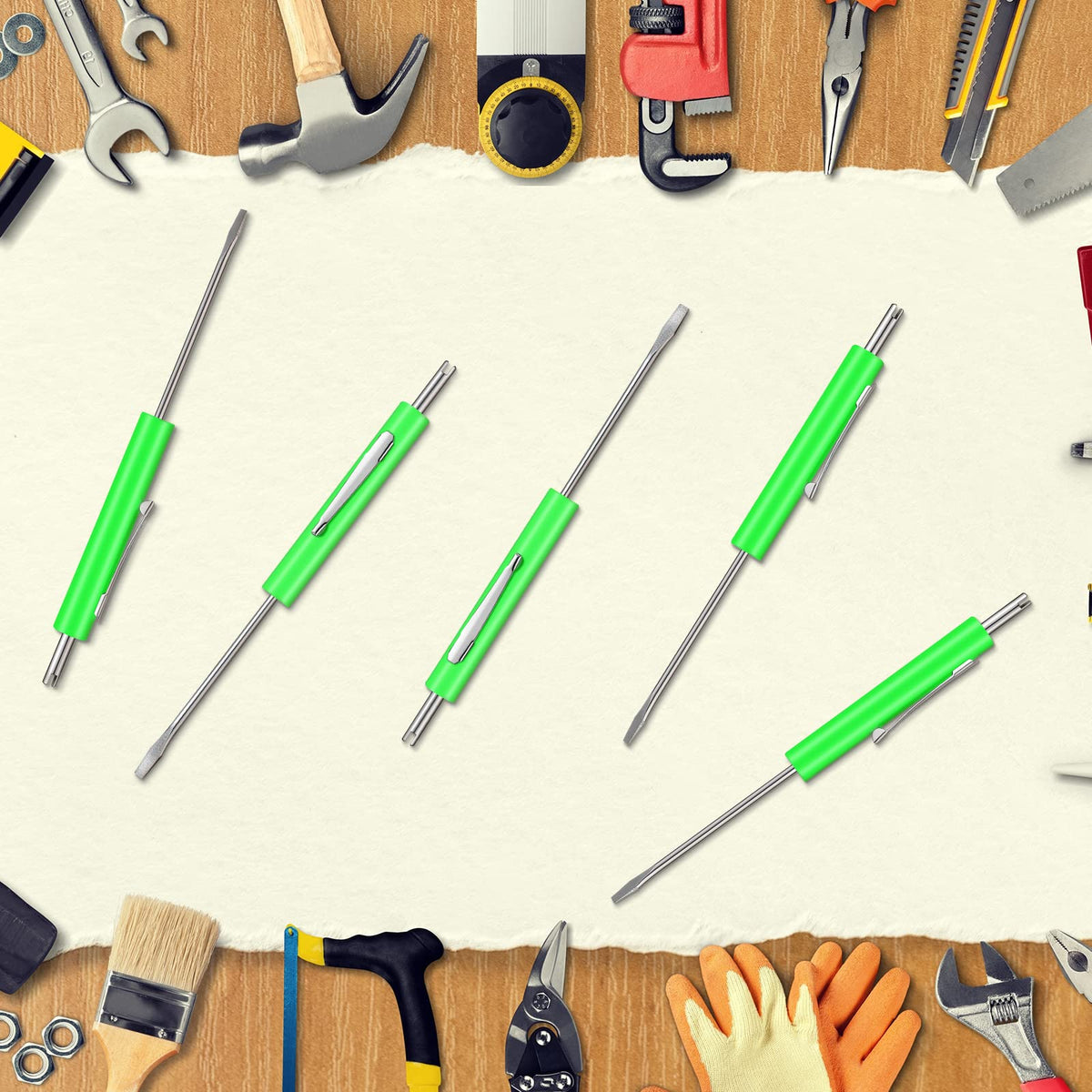 Ten-piece set offers versatile options for mechanics and electronics.