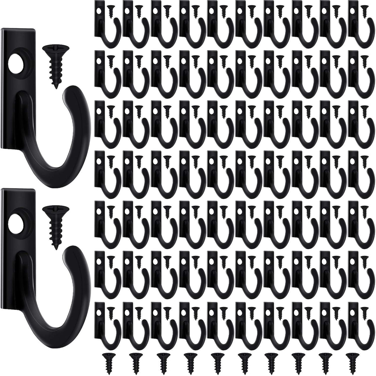 Zhehao key hooks wall-mounted in a basic setup keeps keys and small items organized.