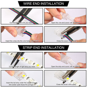 Zhengmy easy push-in alignment guiding correct polarity