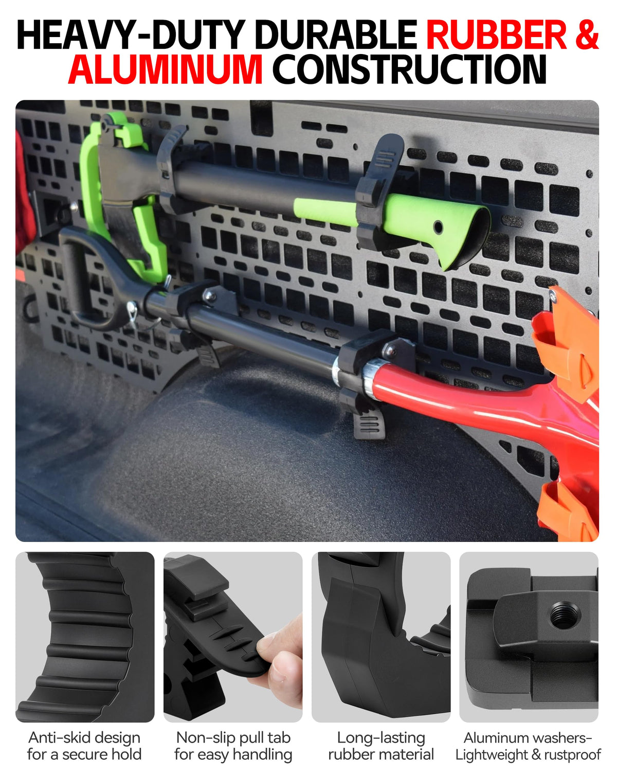 ZHILXN reinforced rubber and aluminum alloy for rugged outdoor use