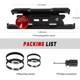ZHILXN included hardware and mounting components laid out