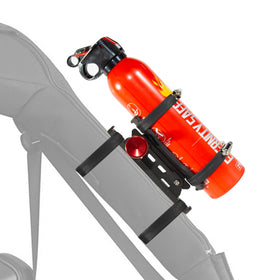ZHILXN off-road ready extinguisher mount on a rugged trail