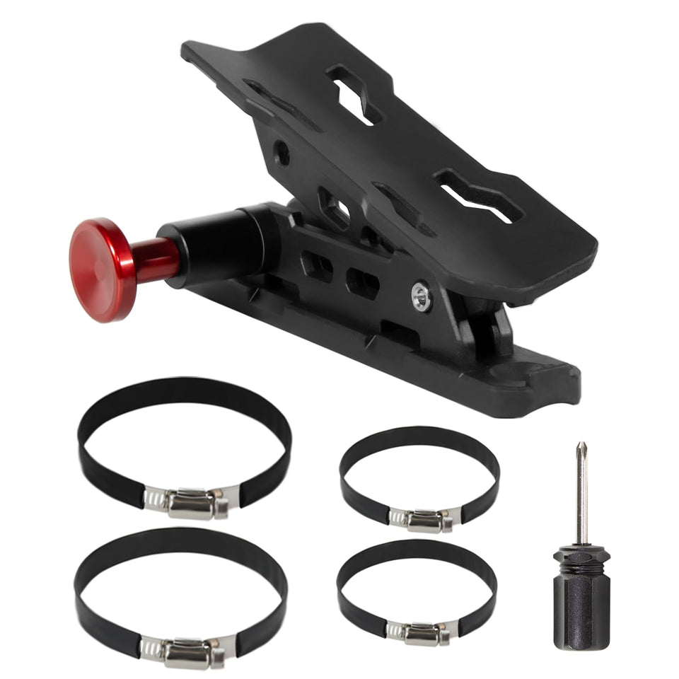ZHILXN fire extinguisher mount with quick-release for fast access on the go
