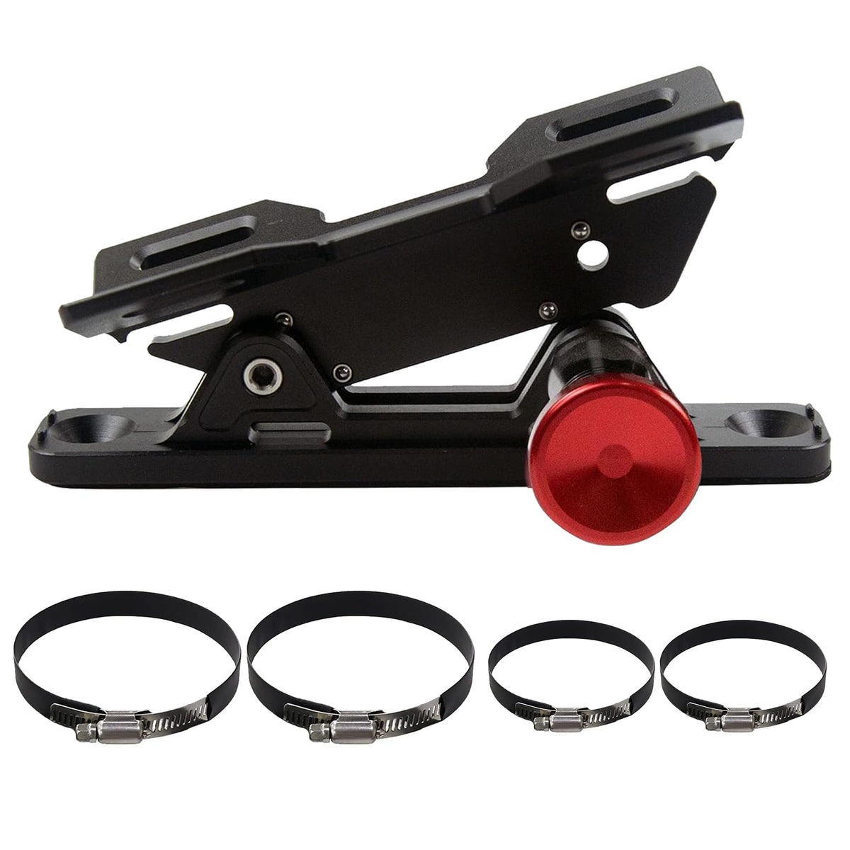ZHILXN quick release fire extinguisher mount on a UTV roll bar for fast access