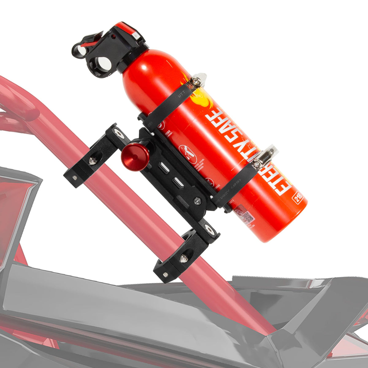 ZHILXN UTV fire extinguisher mount keeps gear secure for rough trails