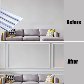 ZHIVEZEN flexible chair rail trim bending around a corner