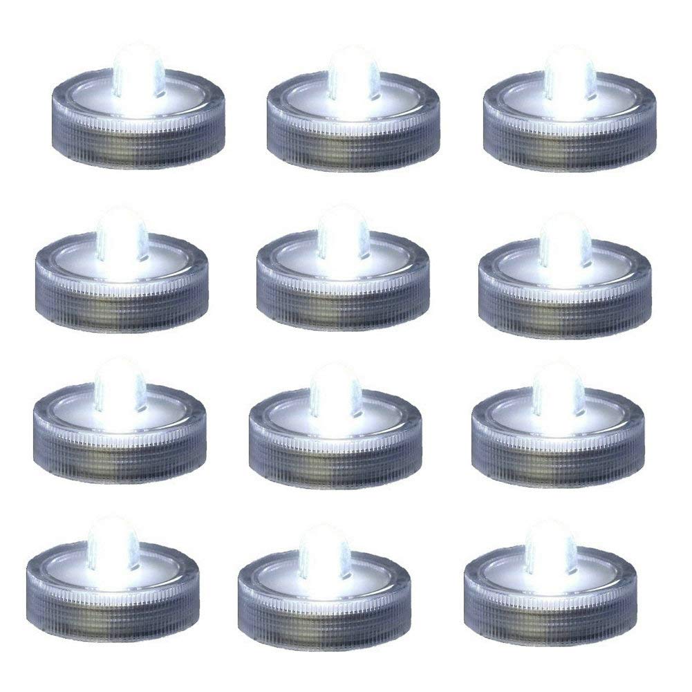 Zhiweikm Bright LED tea light with battery-operated glow for safe ambience