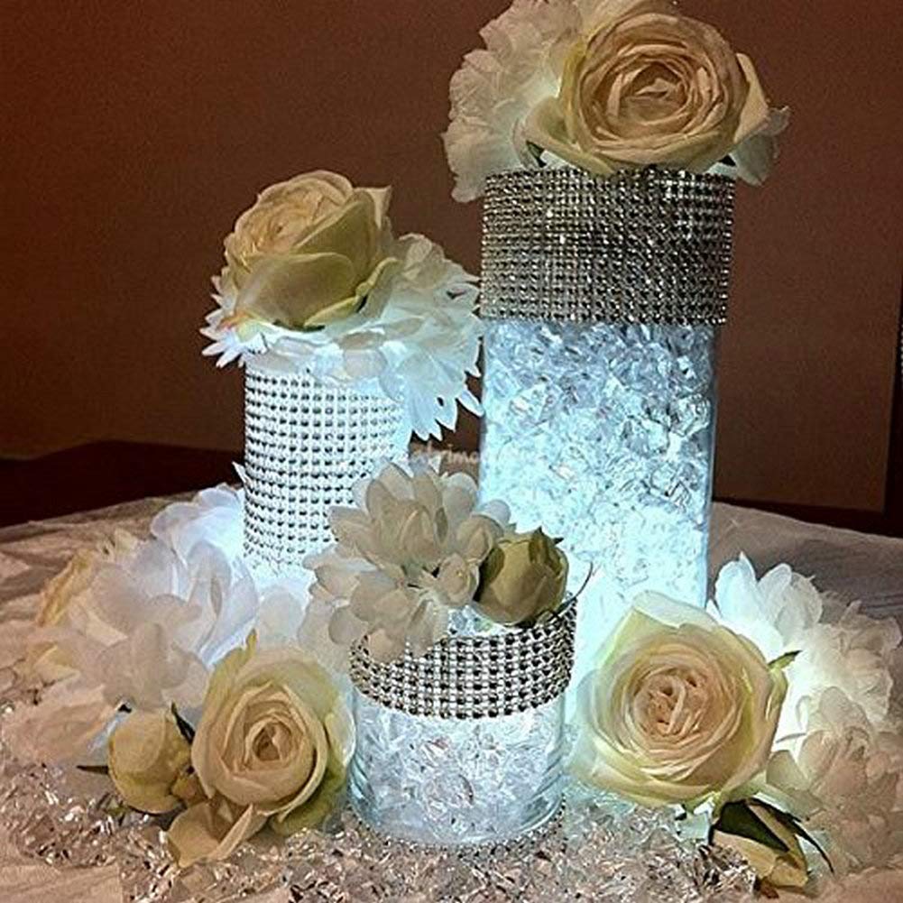 Zhiweikm Submersible tea light waterproof for vases and water features