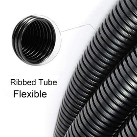 ZhiYo 100 ft wire loom oil and chemical resistance for harsh environments.