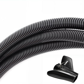 ZhiYo 20ft wire loom split tubing protects automotive wiring from heat and abrasion.