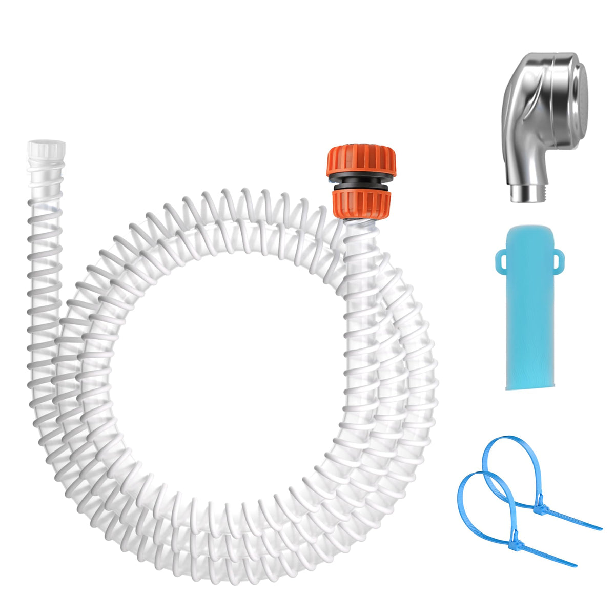 Zhongpu Reach attachment fits spouts up to 3 inches for versatile use.